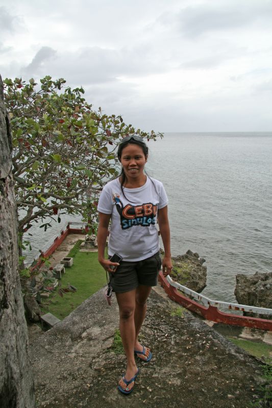 Punta Cruz Blick view direction Cebu Island