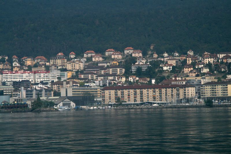 Lake Nechatel in background Neuchatel