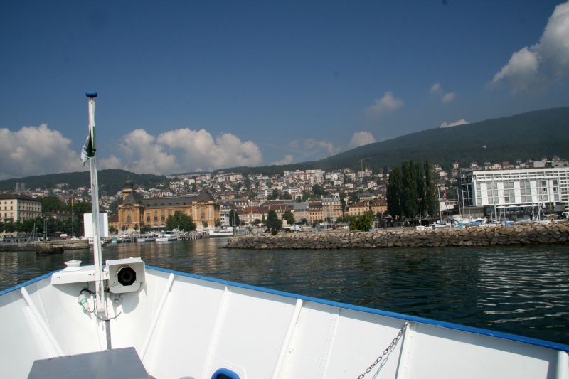 Lake Nechatel in background Neuchatel