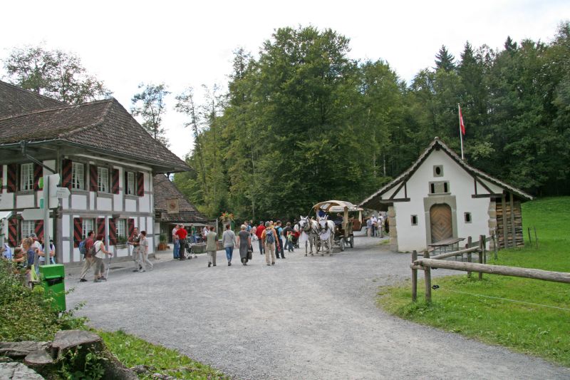 Ballenberg houses of Bernese region