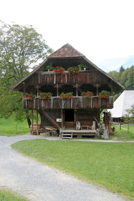 Ballenberg houses of Bernese region