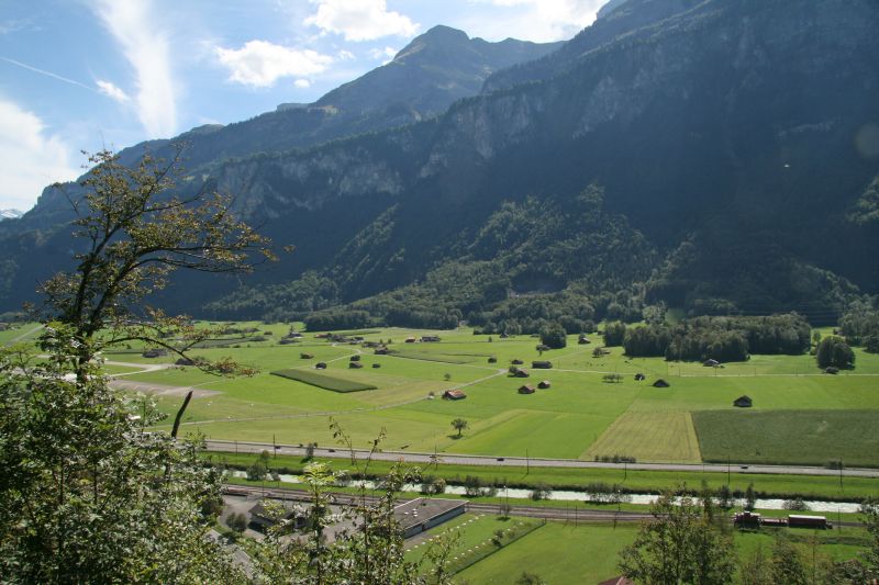 Ballenberg view to Haslital