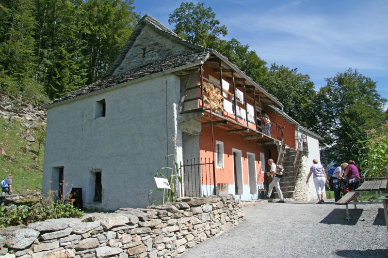 Ballenberg Ticino house