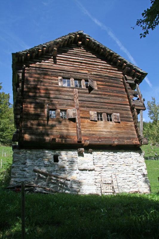 Ballenberg house of central Switzerland