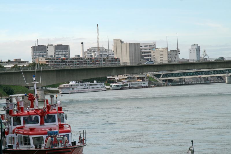 Basel Rhein river