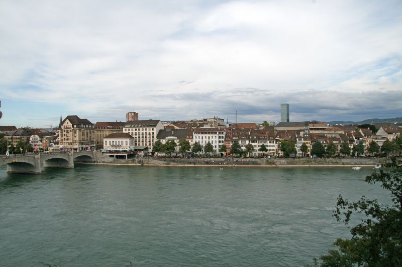 Basel Rhein river