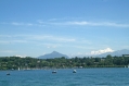 Lake Geneva in background Valais Alps