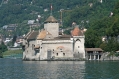 Lake Geneva with castle Chillon