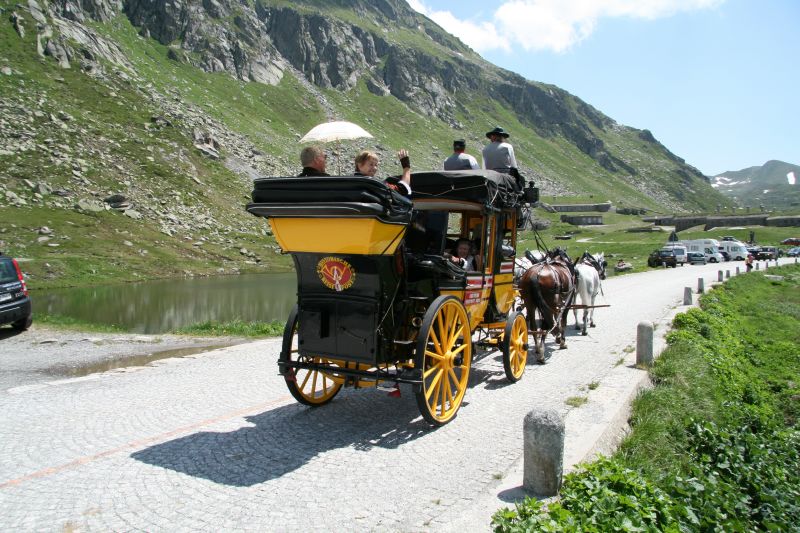 Gotthardpass Postal coach