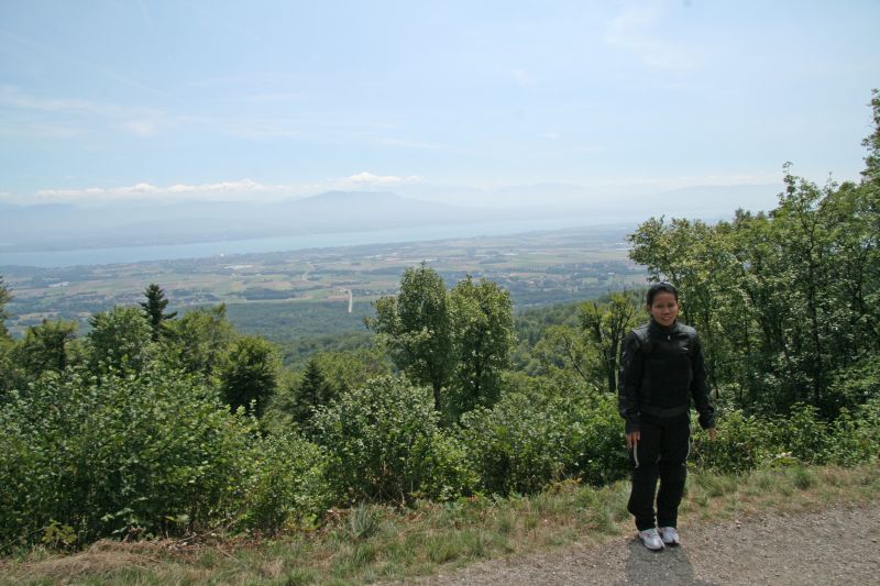 St. Cerque view direction lake Geneva