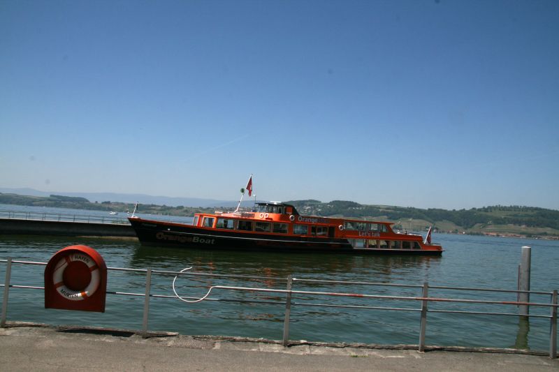 Murten Orange boat