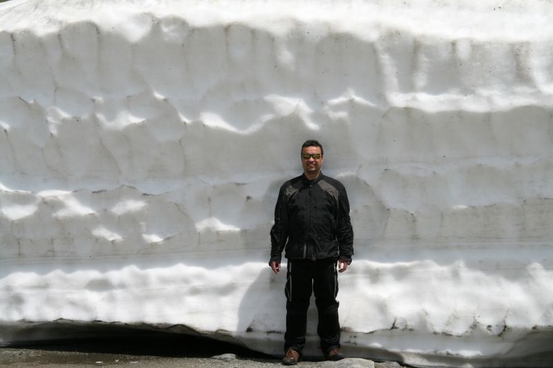 Nufenenpass snow in July