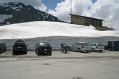 Nufenenpass snow in July