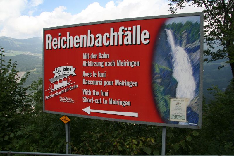 Reichenbach falls