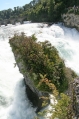 Rhein falls on the rock