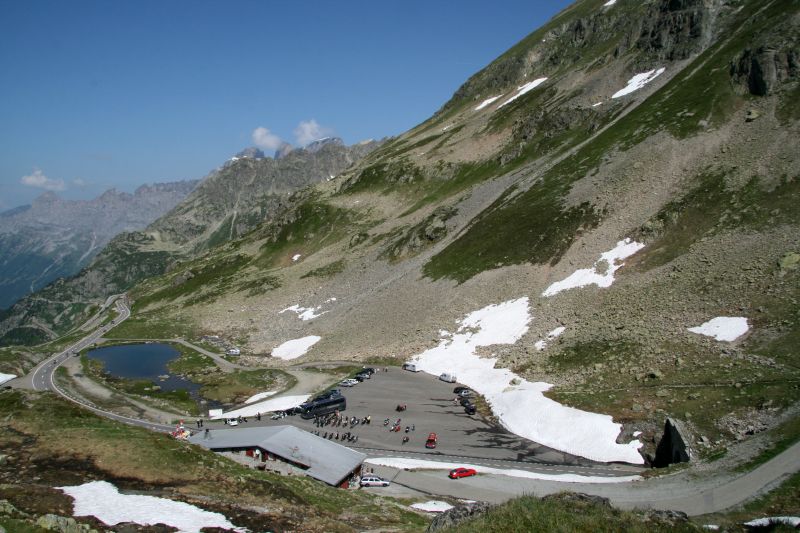 Sustenpass view to Gadmer valley