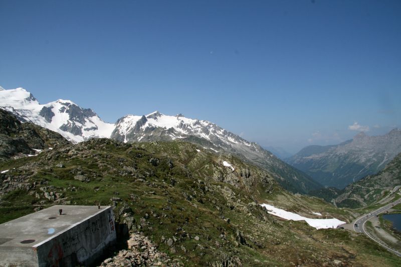 Sustenpass view to Gadmer valley