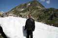 Sustenpass snow in july