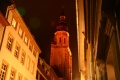 Heidelberg Weihnachtsmarkt mit Heiliggeistkirche