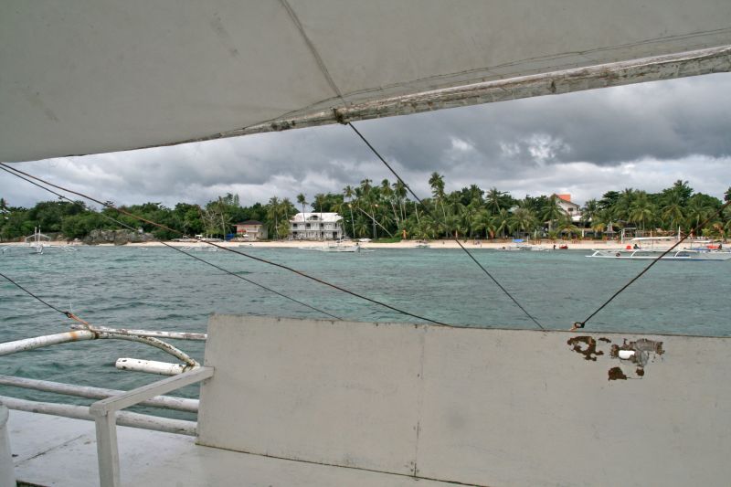 Auf der Rckfahrt Alona Beach