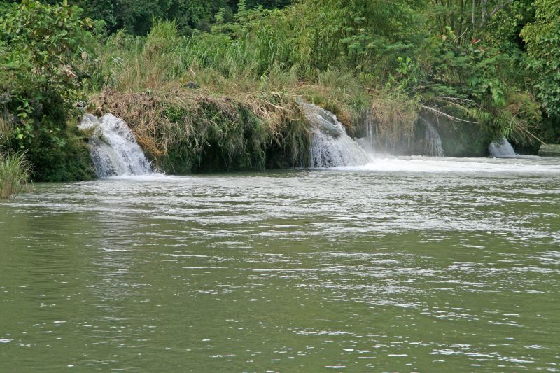 Loboc River Wasserfall