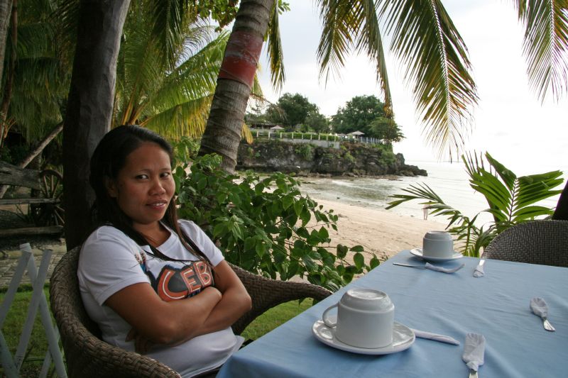 During breakfast