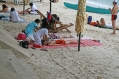 Massage on the beach