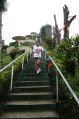 Stairs up to Chocolate Hills