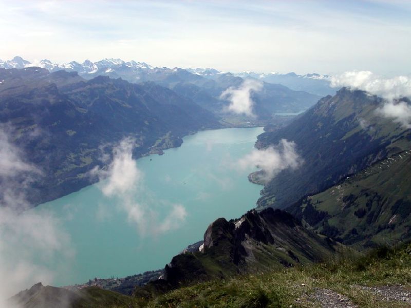 Blick zum Brienzersee