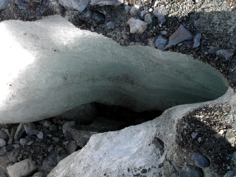 Oberaar glacier