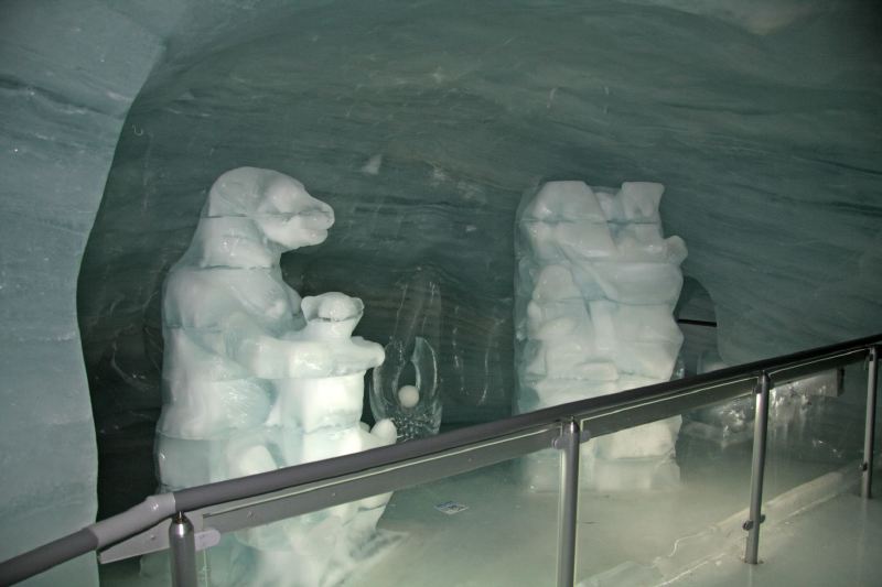 Jungfraujoch ice cave