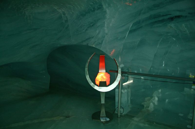 Jungfraujoch ice cave