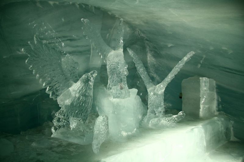 Jungfraujoch ice cave