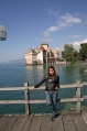 Genfersee mit Schloss Chillon