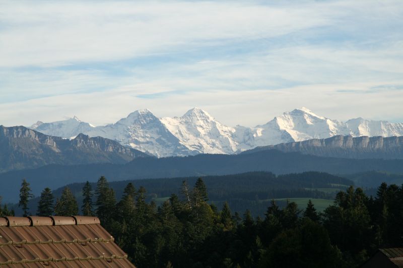Moosegg im Emmental Eiger Mönch und Jungfrau